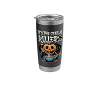 It's The Cereal Killer Funny Pumpkin Monster Halloween Funny Stainless Steel Insulated Tumbler