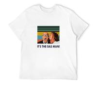 It's The Gas Man Tshirt Unisex - Bottom, Rik Mayall, Ade Edmondson Short-Sleeved Shirt Top Sweatshirt T-Shirt White 3XL