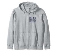 'It's The Have Yachts Versus The Have Nots' Zip Hoodie