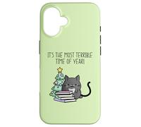 It's the Most Terrible Time of Year Cat Lover Holiday Humor Case for iPhone 16