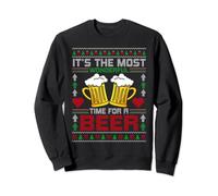 It's The Most Wonderful Christmas Time For A Beer Lover Sweatshirt