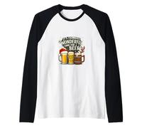 It's The Most Wonderful TIME for A Beer Merry Drink Raglan Baseball Tee