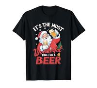 It's The Most Wonderful time for a Beer T-Shirt, Men, Black, 4X-Large
