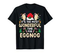 It's The Most Wonderful Time for Eggnog Christmas Vacation T-Shirt