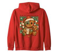 It's The Most Wonderful Time Of The Year Gingerbread Joy Zip Hoodie