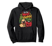 It's the Most Wonderful Time to Pug Pullover Hoodie