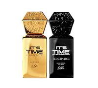 IT'S TIME By Bruce Buffer Mens Eau De Parfum Double Champ Bundle, Aftershave For Men, 100ml