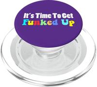 It's TIme To Get Funked Up Funny Funk Music PopSockets PopGrip for MagSafe