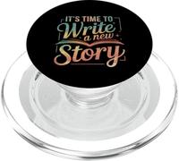 It's Time To Write A New Story Author Write Productive ---- PopSockets PopGrip for MagSafe