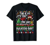 It's Too Hot for Ugly Christmas Sweaters German Shepherd Dog T-Shirt