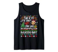 It's Too Hot for Ugly Christmas Sweaters Quokka Animal Tank Top