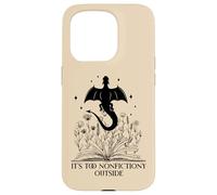 It's Too Nonfictiony Outside Book Dragon Reading Fantasy Era Case for iPhone 15 Pro