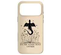 It's Too Nonfictiony Outside Book Dragon Reading Fantasy Era Case for iPhone 17 Pro Max