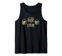 It's Very Rude to Stare Labyrinth Door Knocker Tank Top