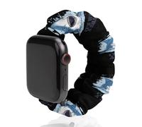 It's Was A Shark Fashion Scrunchie Watch Strap Compatible with IWatch Series 1 2 3 4 5 6 Elastic Replacement Band