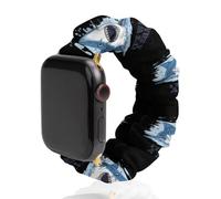 It's Was A Shark Fashion Scrunchie Watch Strap Compatible with IWatch Series 1 2 3 4 5 6 Elastic Replacement Band
