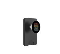 It's Weird Being the Same Age as Old People Funny Old Man PopSockets PopWallet for MagSafe
