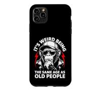 It's Weird Being the Same Age as Old People Gorilla Humor Case for iPhone 11 Pro Max
