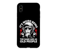 It's Weird Being the Same Age as Old People Gorilla Humor Case for iPhone XS Max