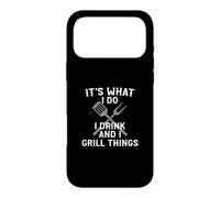 It's What I Do I Grill Things Funny BBQ Grilling Food Chef Case for iPhone 17 Pro Max