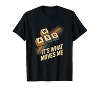 It's What Moves ME - Retro Gaming Keyboard Keys T-Shirt