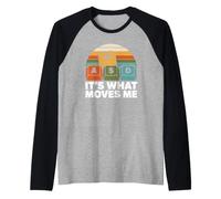 Its What Moves Me WASD Keyboard Funny PC Gamer Men Women Raglan Baseball Tee