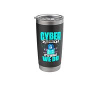 It's What We Do Internet Computer Programmer Cyber Security Stainless Steel Insulated Tumbler