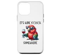 It's Wine O Clock Drinking Parrot Its 5 O'Clock Somewhere Case for iPhone 12 mini