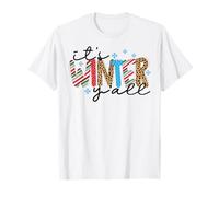 It's Winter Ya'll Cold Outside Winter Snowing Season Lover T-Shirt