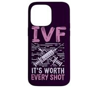 It's Worth Every Shot In Vitro Fertilization IVF Pregnancy Case for iPhone 14 Pro Max