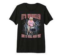 It's Wrinkled But It Still Gets Wet Funny Inappropriate Premium T-Shirt