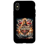 IT'S YOUR COUNTRY - Restore Britain and British Royal Lion Case for iPhone X/XS