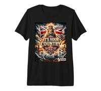 It's Your Country - Restore Britain and British Royal Lion Premium T-Shirt