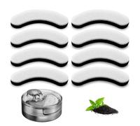 ITSCUTE 8 PCS Cat Replacement Filters for Water Fountain DF10 & DF30, Triple Filtration Cat Water Filter