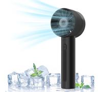 ITSHINY Portable Handheld Fan - 4-Speed USB Rechargeable Lightweight Design for Home, Office, Travel, Camping and Outdoor Activities