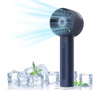 ITSHINY Portable Handheld Fan - USB Rechargeable With 4 Speed, Lightweight Design for Home, Office, Travel, Camping and Outdoor Activities