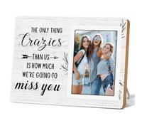 Itsoly We Are Going To Miss You Picture Frame, Best Friends Picture Frame Farewell Gift, Going Away Gifts for Colleagues, New Job Photo Frames, Frame Leaving Gift, The Only Thing Crazies12P83