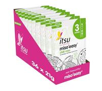 Itsu Chilli Miso Soup Sachets | Instant Miso'Easy Chilli Miso Paste | (Pack of 12 - 36 soups) | Gluten-Free Vegan