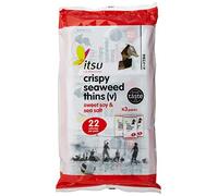 Itsu Crispy Seaweed Thins Sweet Soy & Sea Salt, 3 x 5g