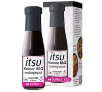 itsu Korean BBQ Cooking Sauce 200ml | Asian-Inspired | Authentic Korean BBQ Flavour | Vegan | Pack of 6