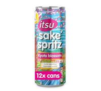 itsu Kyoto Blossom Sake Spritz 250ml | Sparkling Japanese Cocktail | Ready to Drink | Pack of 12