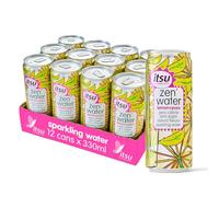 itsu Lemon + Yuzu Zen Water | Naturally Flavoured Sparkling Water 330ml (Pack of 12) | Zero Calories, Zero Sugar| 12 x 330ml Pack
