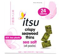 Itsu Sea Salt Crispy Seaweed Thins 4 x 5g