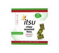 Itsu Siracha Crispy Seaweed Thins Multipack 4x5g NEW TRAYLESS