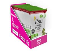 itsu Siracha Flavour Seaweed Thins | Crispy Seaweed Snacks | NEW 18 Pack (18 x 5g packs) | Vegan, Low Calorie, Healthy Snack, Seaweed Crisps