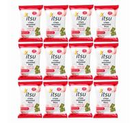 Itsu Sweet Soy and Sea Salt Seaweed Thins, 5g x 12 - Healthy Vegan Snack, Plant Based Low Calorie Crisps - High in Vitamin B12 with Welari Thank You Card | (12 Pack)