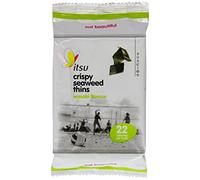 Itsu Wasabi Flavour Crispy Seaweed Thins 5 g (Pack of 6)