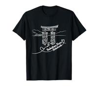 Itsukushima Shrine, Hatsukaichi, Japan Signature Heart Art T-Shirt