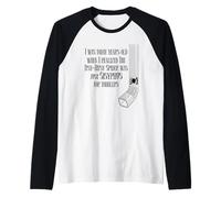 Itsy Bitsy Spider is the Story of Sisyphus for Toddlers Raglan Baseball Tee