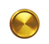 ITSYHPRO 11pcs 0.8" Metal Discbound Expansion Discs Gold DIY Planner Premium Discs for Discbound Notebook Expander Metal Disc 2025(Gold,0.8 inch/21 mm)